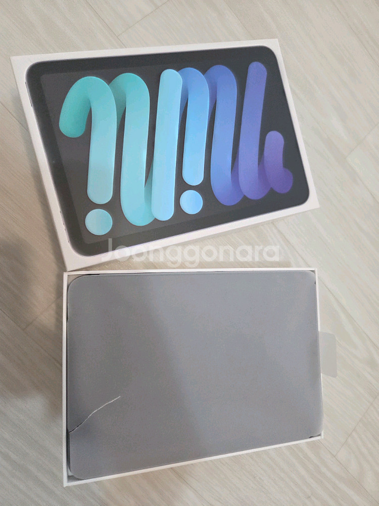 아이패드미니6세대 스페이스그레이 64gb wifi 풀박--8