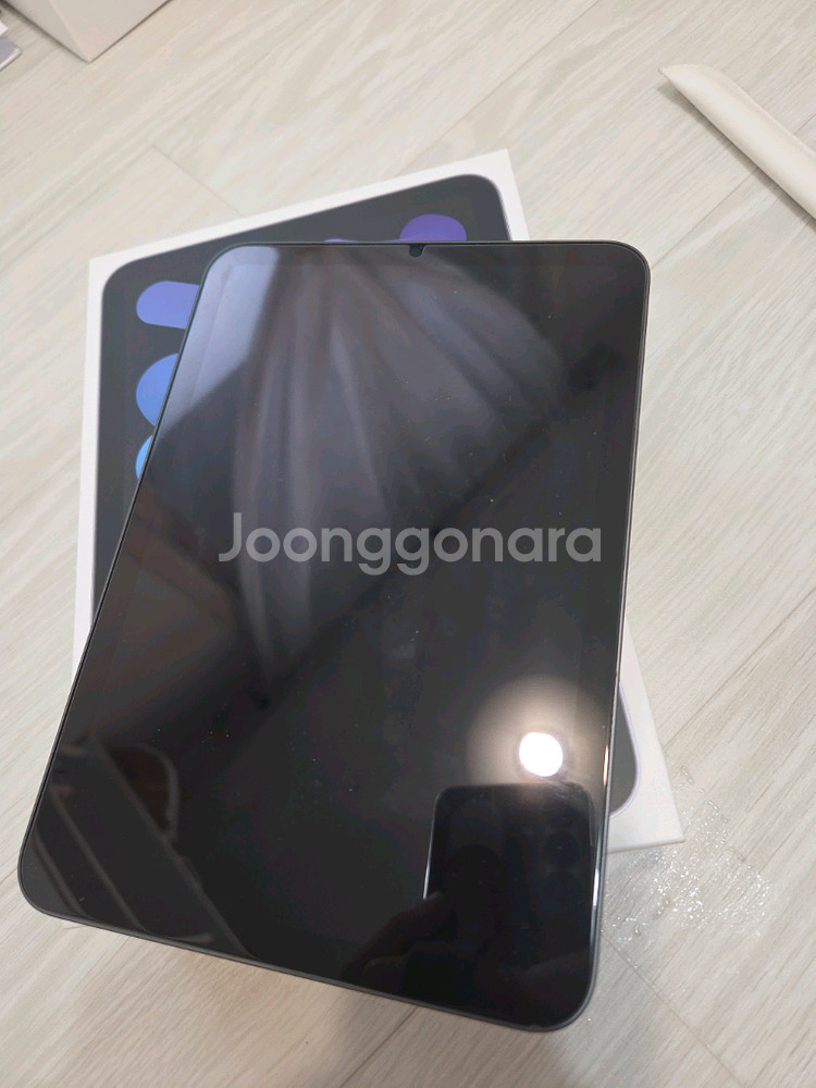 아이패드미니6세대 스페이스그레이 64gb wifi 풀박--9