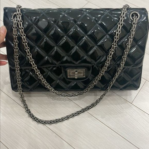 샤넬 2.55 빈티지 페이던트 라지 핸드백