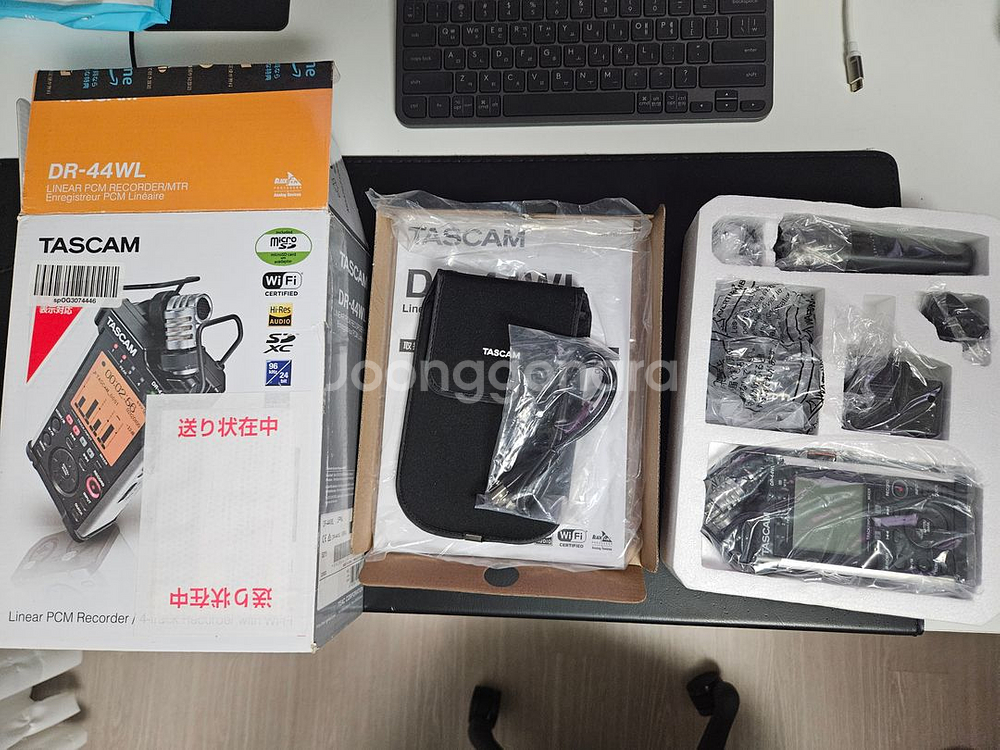 TASCAM dr-44wl 디지털레코더 풀박--0
