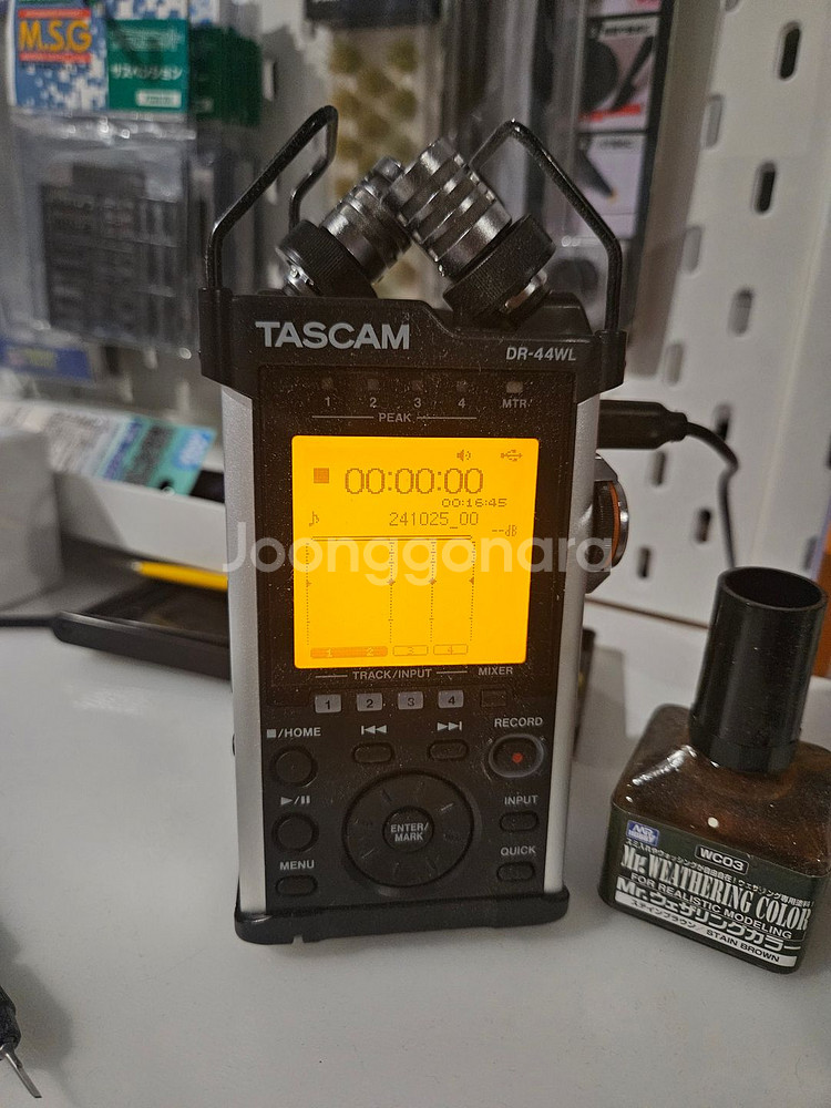 TASCAM dr-44wl 디지털레코더 풀박--2