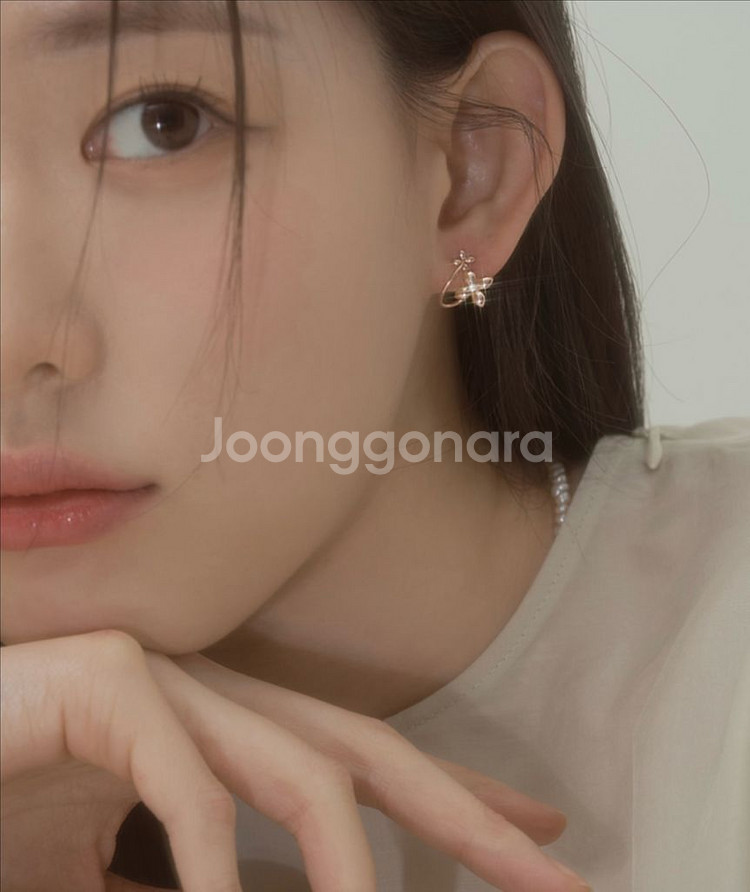 [윙블링]배우 최윤지 착용 14k post 프리엘 플라--0