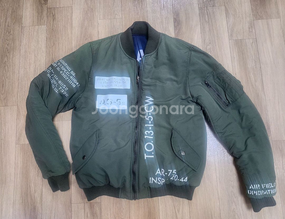 브론슨 USAAF 패딩점퍼(카키색)--0