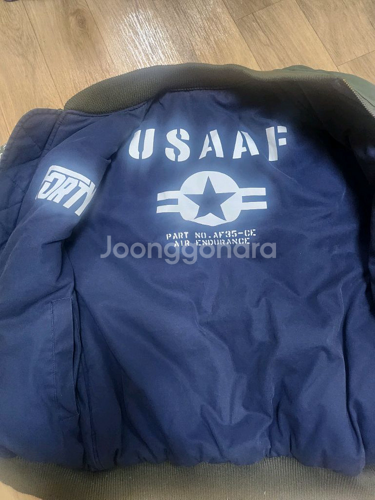 브론슨 USAAF 패딩점퍼(카키색)--10