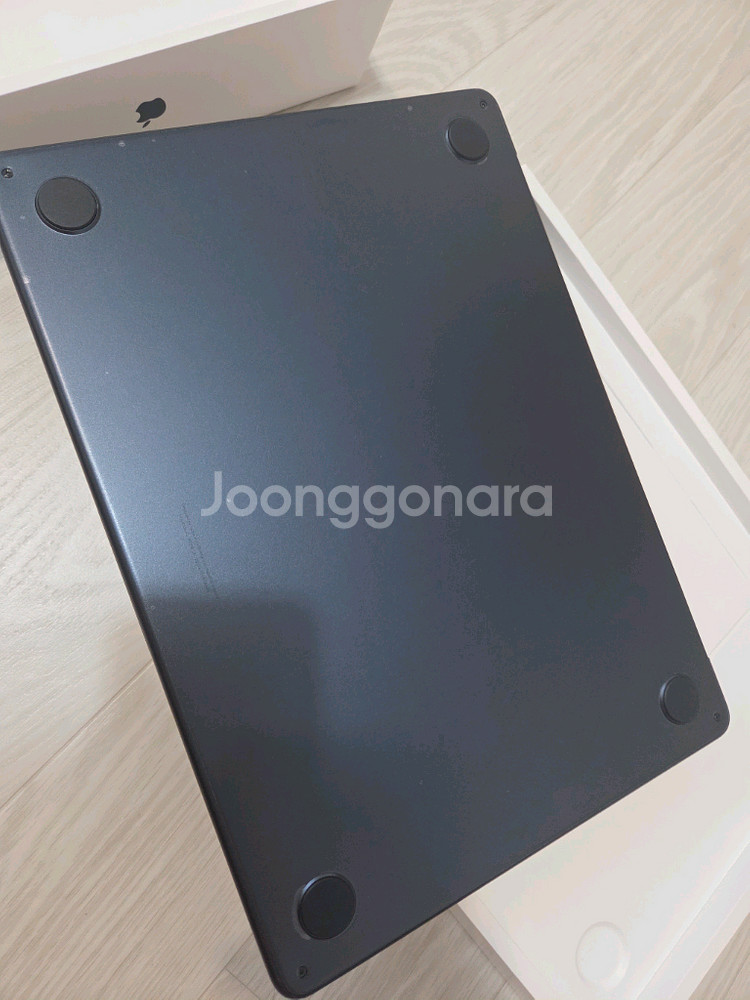 맥북에어 13 M2 256gb/8gb램 미드나이트 풀박--11