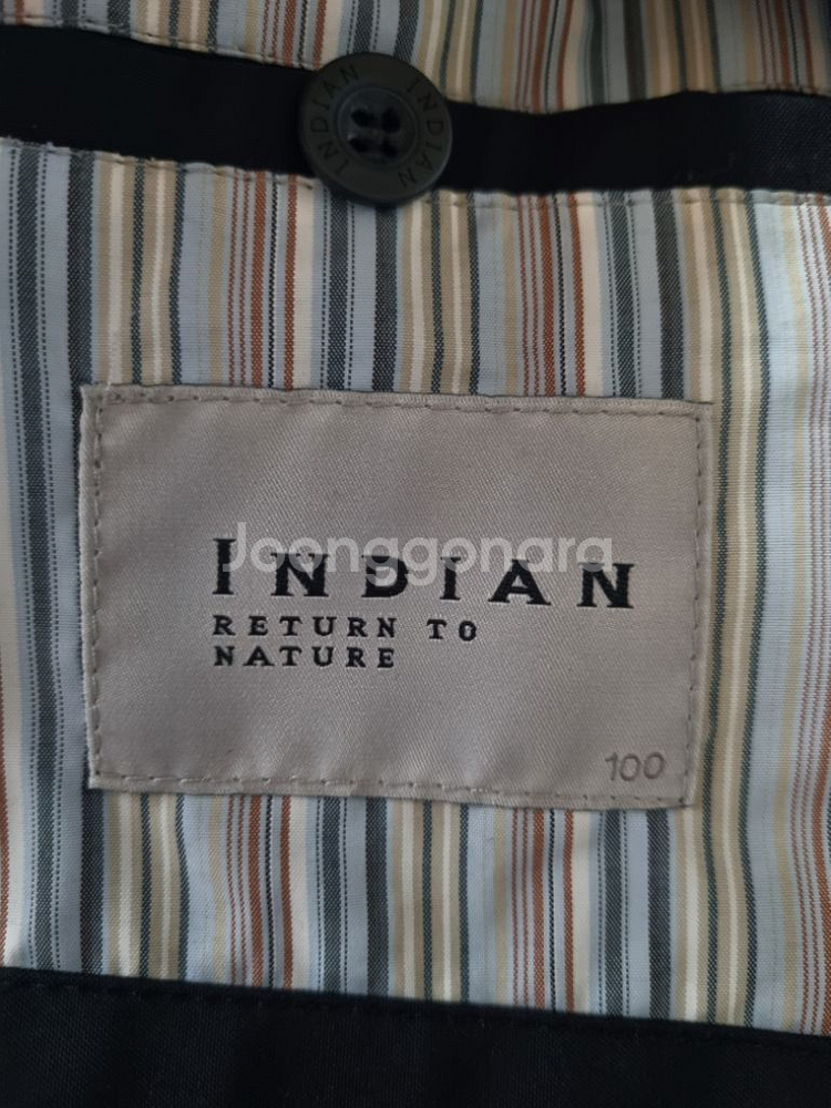 105)INDIAN인디안 고급남성 캐주얼 자켓점퍼--3