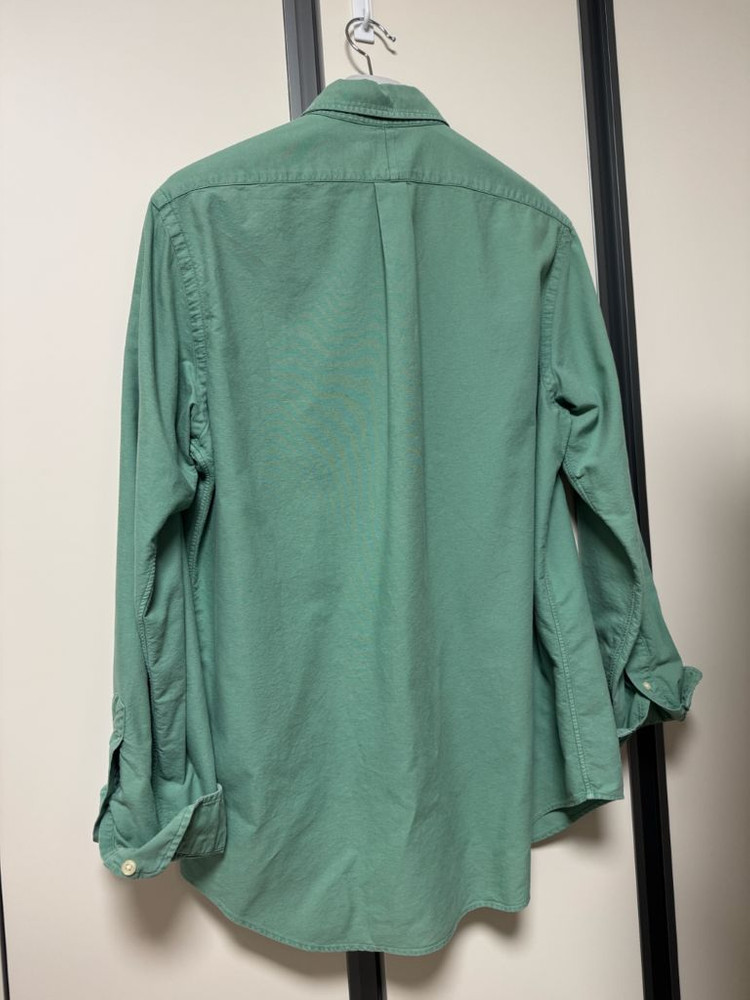 폴로 랄프로렌 가먼트다이 옥스포드 셔츠 클래식핏 L--4