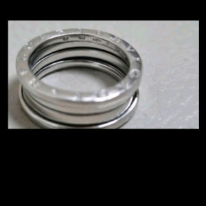 (정품)불가리 비제로원 57호 3밴드 화이트골드