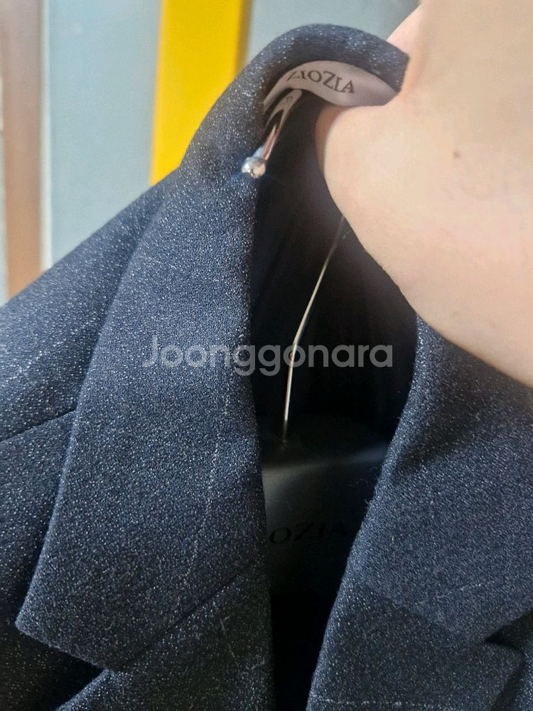 지오지아 다크네이비 체크정장--5