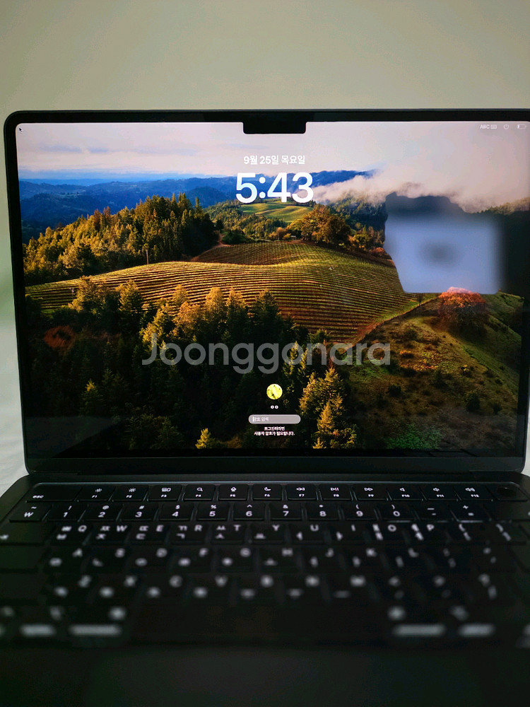 MacBook Air M2 스페이스그레이--1