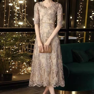 [미개봉] 혼주드레스, 혼주예복, 피로연 연회장 드레스