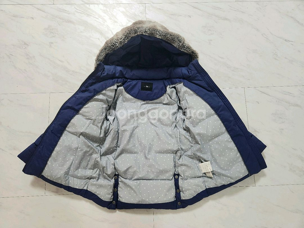 블루독 여아 패딩 120(7y)--2