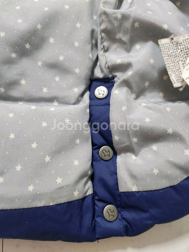 블루독 여아 패딩 120(7y)--4