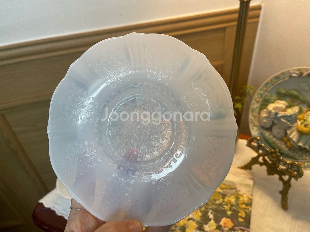 (빈티지)맥베스 에반스 아메리칸 스윗하트 컵&소서 1조--8