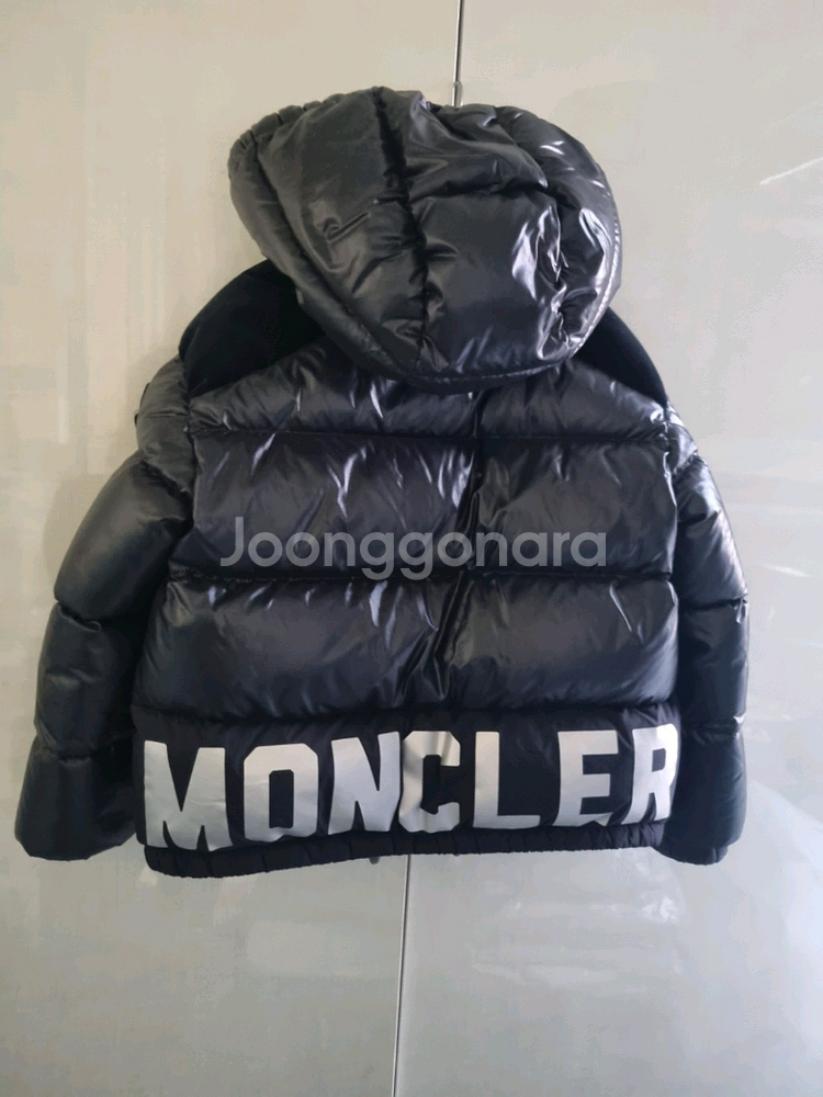 몽클레어키즈 8y 레터링 패딩 점퍼 유치원친구들추천--0