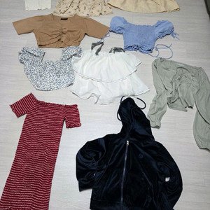 s,xs 상의, 원피스 10장 일괄 무료배송