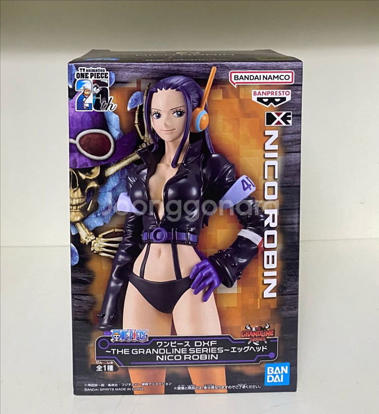 반프 원피스 DXF 그랜드라인 에그헤드 니코로빈 피규어--0