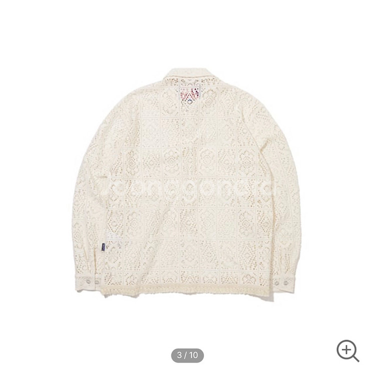 PENFIELD 크로쉐 셔츠 아이보리--0