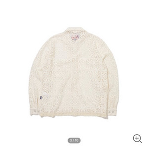 PENFIELD 크로쉐 셔츠 아이보리