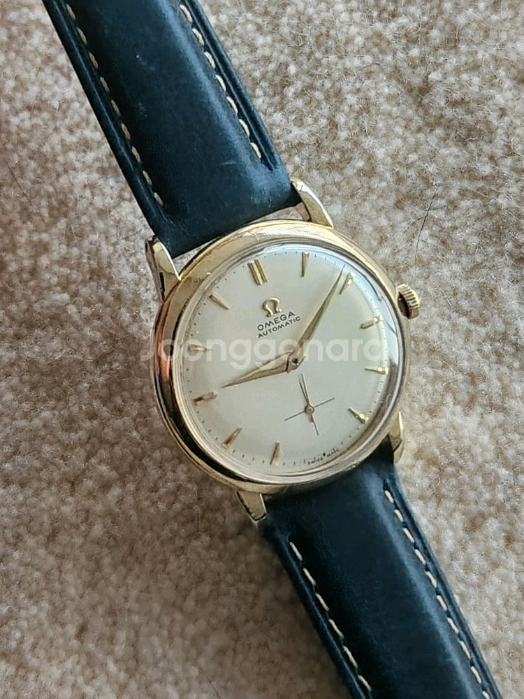 오메가 빈티지 1949년 14k 골드필드 시계--2