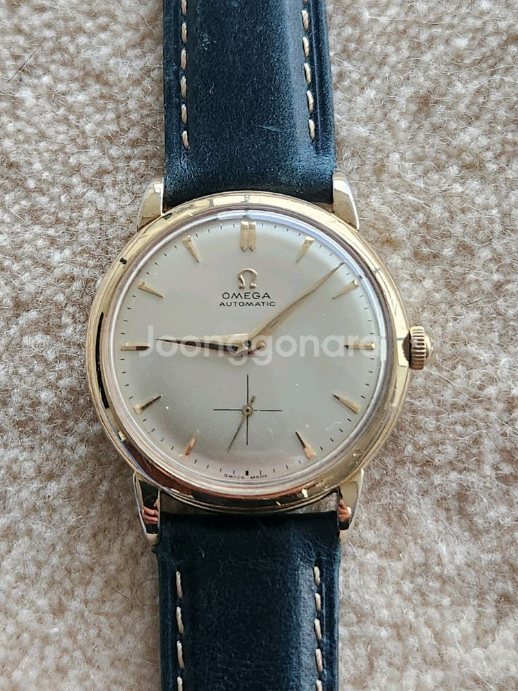 오메가 빈티지 1949년 14k 골드필드 시계--0