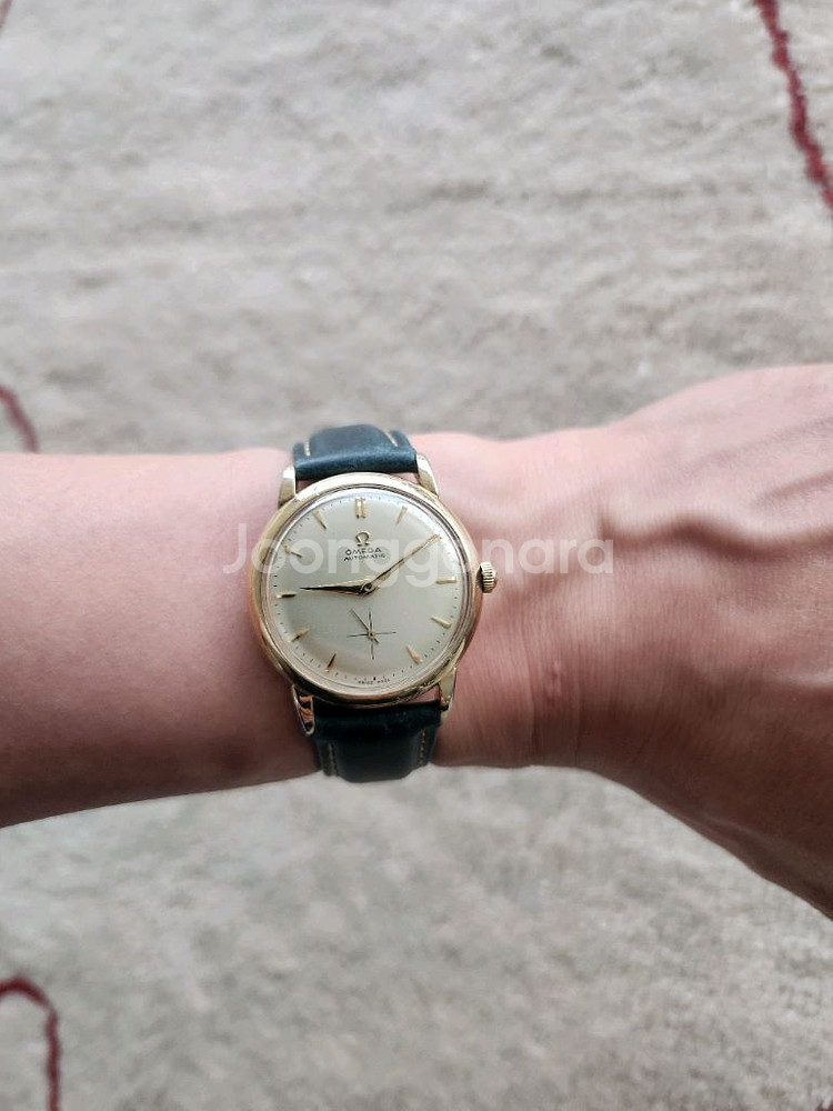 오메가 빈티지 1949년 14k 골드필드 시계--7