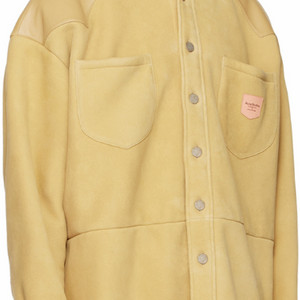 아크네 스튜디오 탠버튼 시어링 무스탕 자켓 48