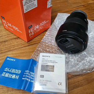 소니 FE 24-105mm F4 G OSS 렌즈 팔아요