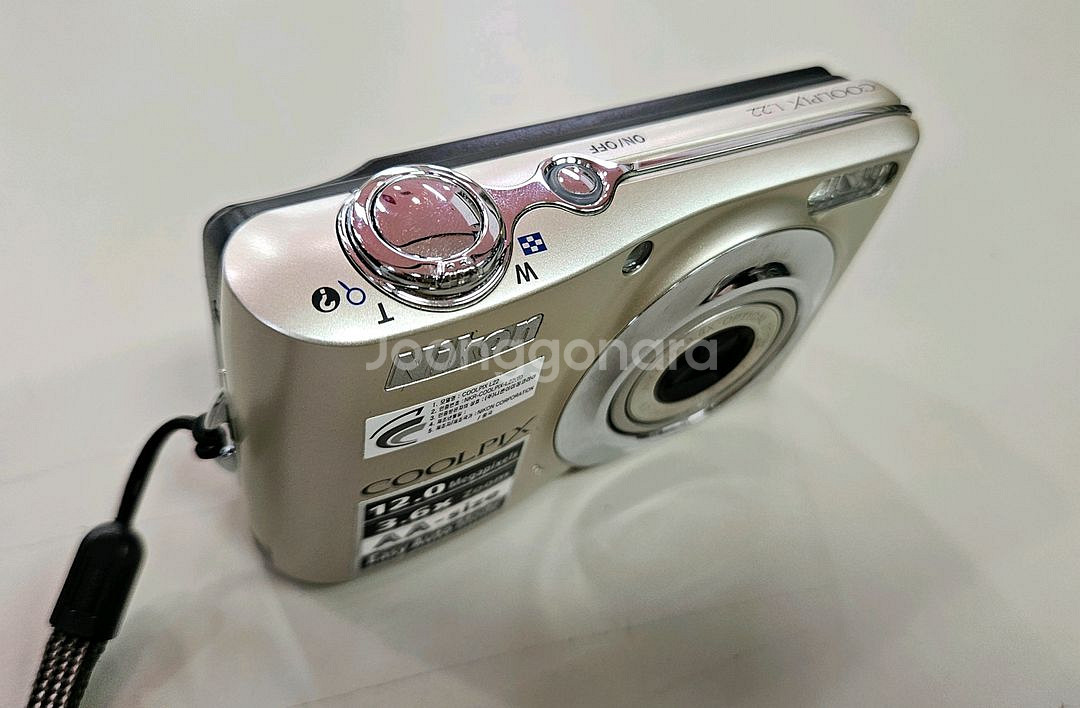 니콘 COOLPIX 쿨픽스 L22 똑딱이 카메라 빈티지--4