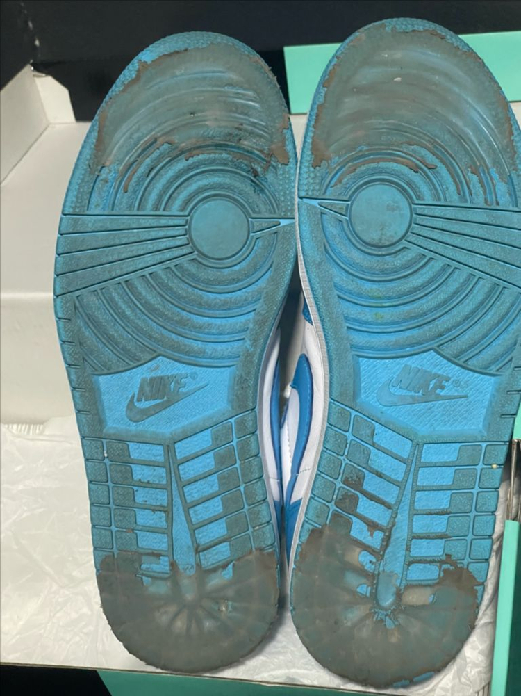 조던 1 로우 SB UNC 유니버시티 블루 이미지