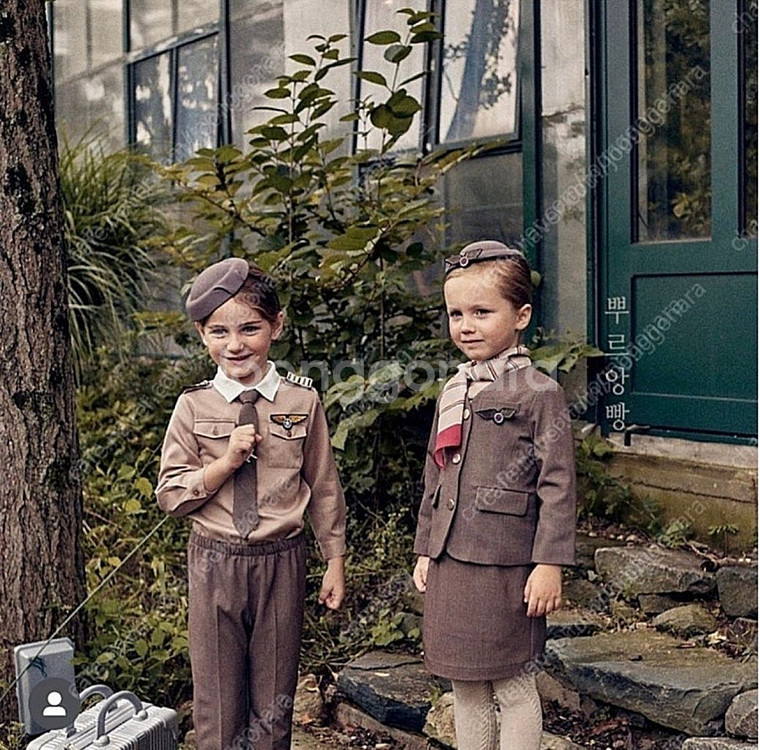 뿌르앙팡 아시아나승무원 코스튬--3