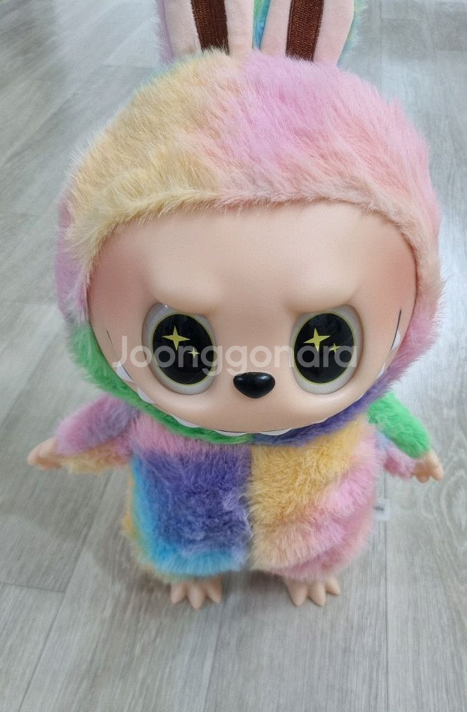 라부부 레인보우 대형인형--1