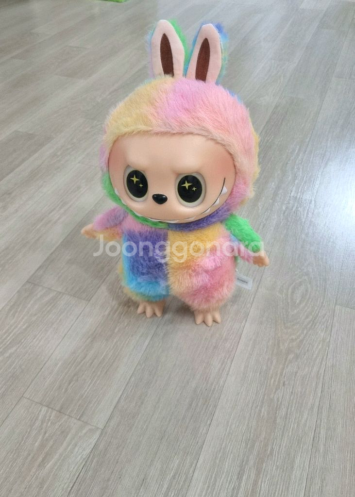 라부부 레인보우 대형인형--2