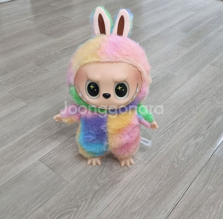 라부부 레인보우 대형인형--4