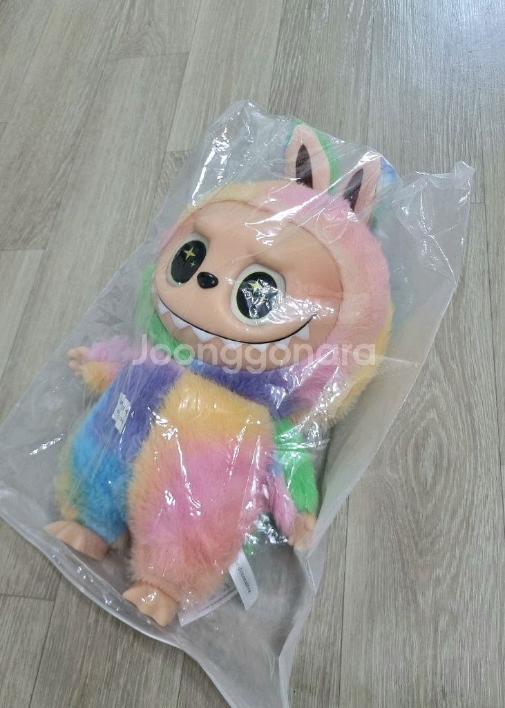 라부부 레인보우 대형인형--8