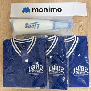삼성라이온즈 모니모 응원봉 최다관중 유니폼 티셔츠 일괄