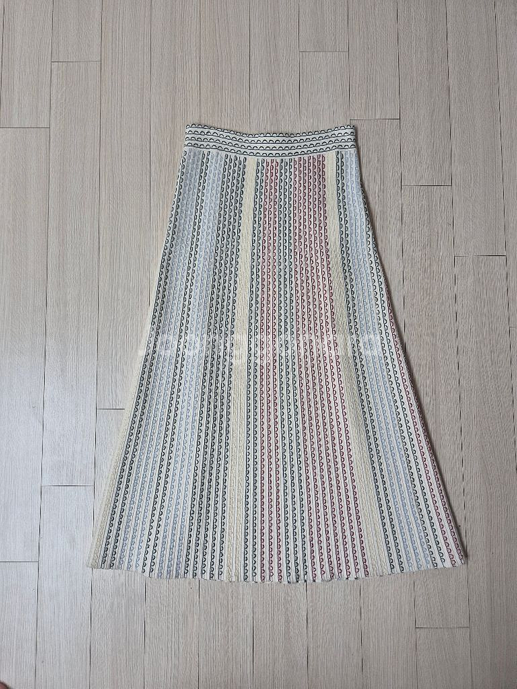 한섬 마인 니트 스커트 64사이즈(55)--0