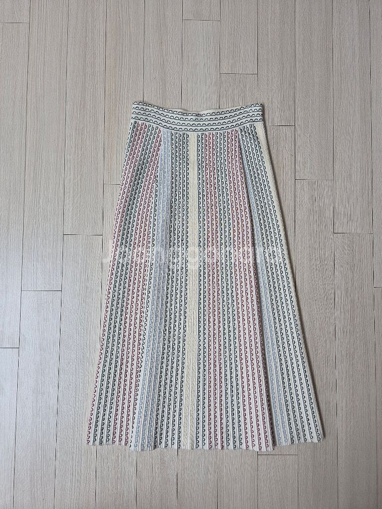 한섬 마인 니트 스커트 64사이즈(55)--1