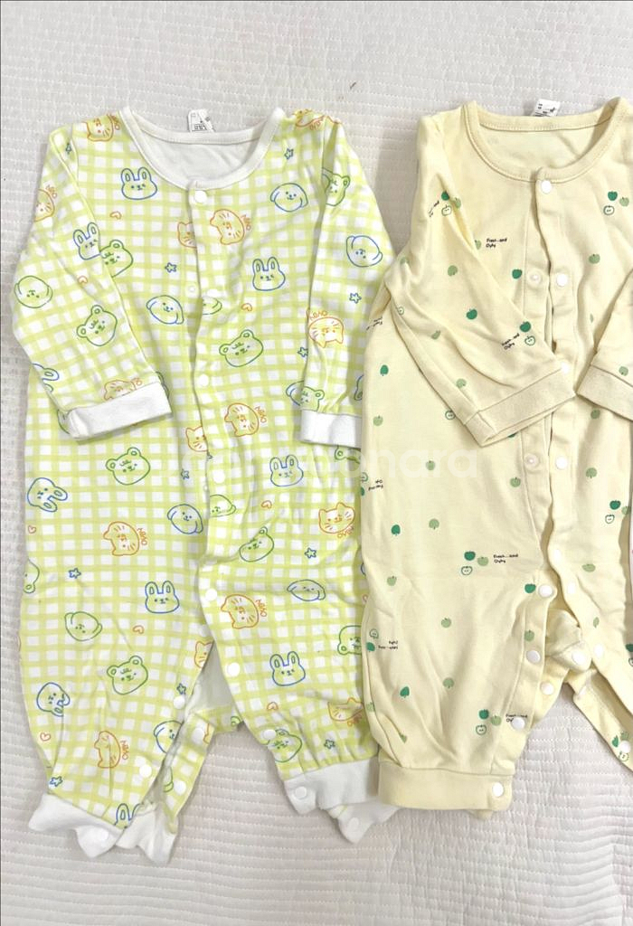 OYBY 아기바디수트 80사이즈 6장 일괄 판매--1