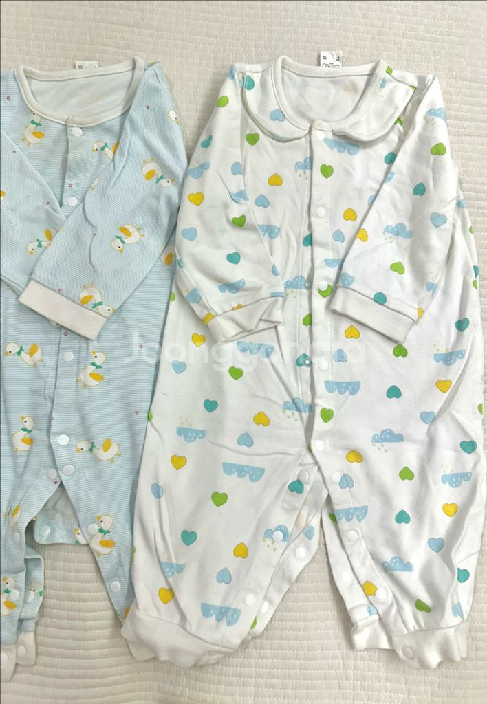 OYBY 아기바디수트 80사이즈 6장 일괄 판매--7