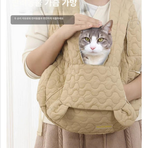 강아지 이동가방 앞가방 사용감 적음