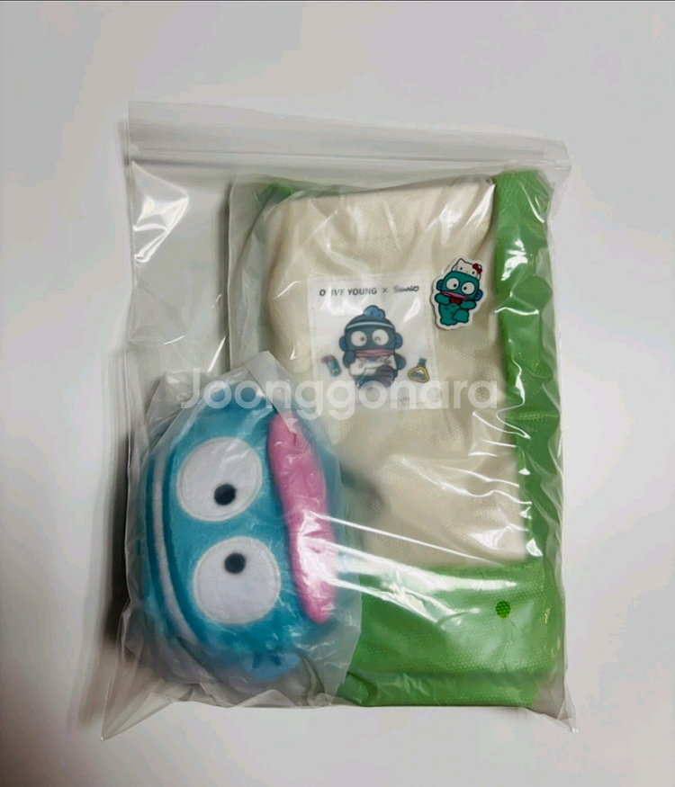 올리브영X산리오 콜라보 한교동 토트백&동전지갑키링--0