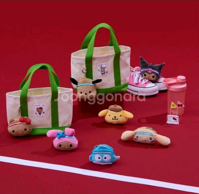 올리브영X산리오 콜라보 한교동 토트백&동전지갑키링--3