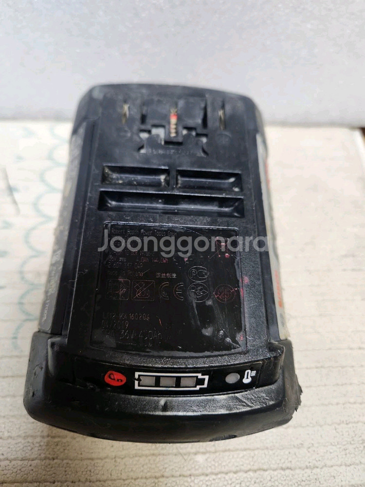 부품용 bosch 36v 4,0ah 배터리--3