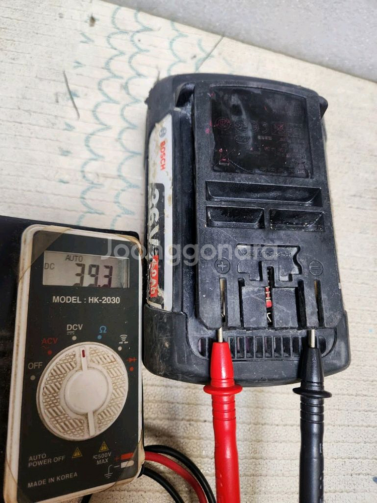 부품용 bosch 36v 4,0ah 배터리--6