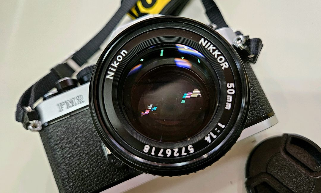 니콘 NIKON 필름카메라 FM2 + 50mm F1.4--5