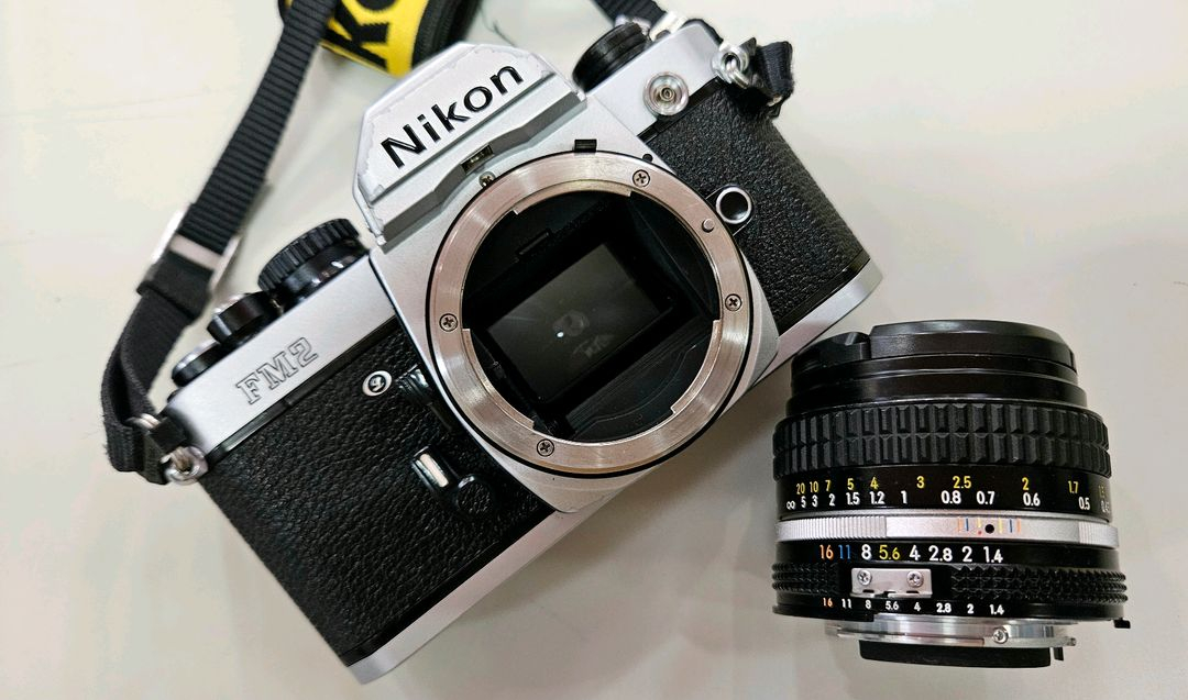 니콘 NIKON 필름카메라 FM2 + 50mm F1.4--6
