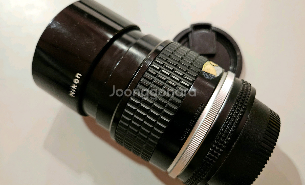니콘 필름카메라 수동렌즈nikkor 135mm F2.8--1
