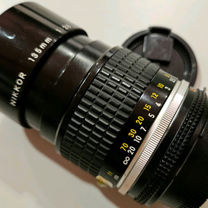 니콘 필름카메라 수동렌즈nikkor 135mm F2.8