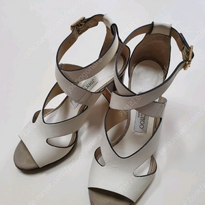 지미추 JIMMY CHOO 화이트 샌들 35 1/2